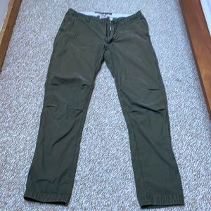 Relwen flyweight flex chino, size 32 in olive drab